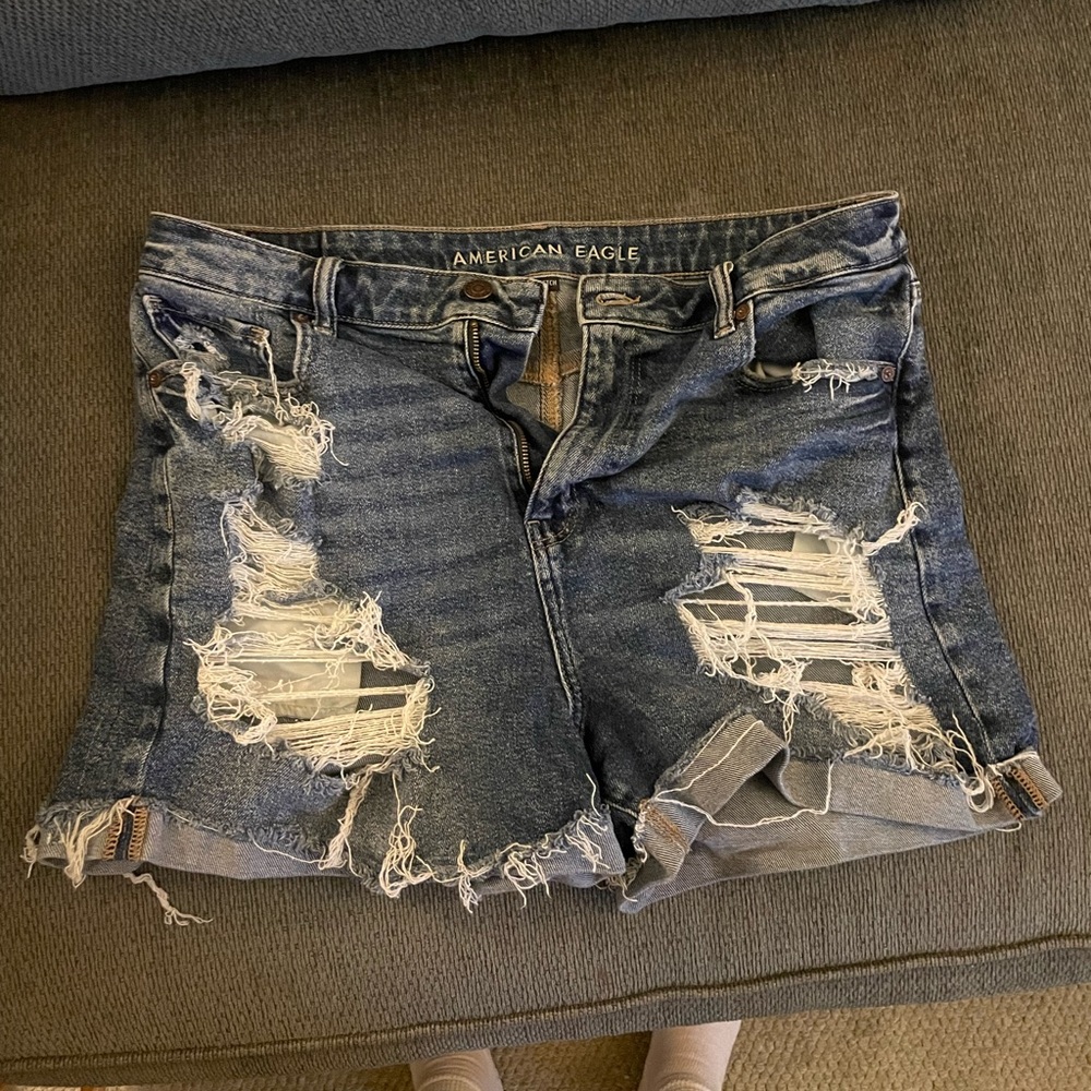 American eagle dark wash next level stretch